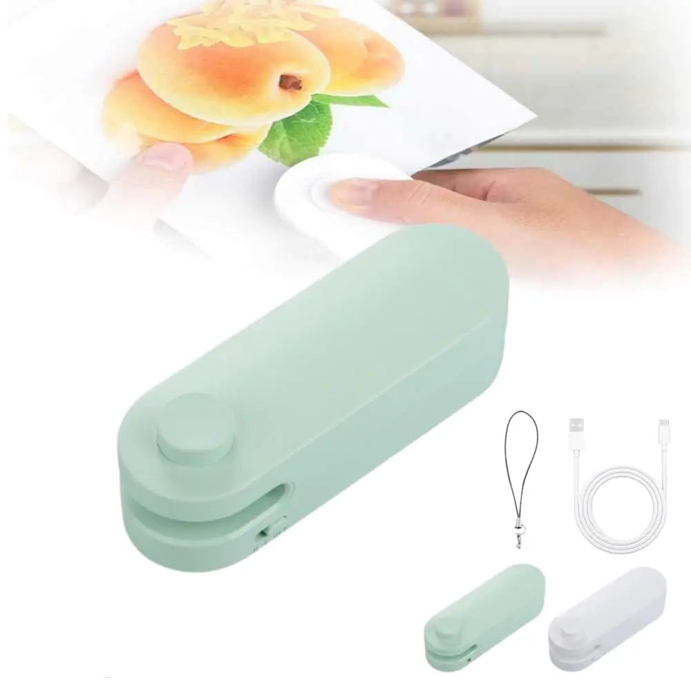 Portable Vacuum Food Sealer – 4-in-1 Handheld Machine
